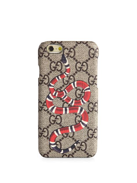 gucci snake iphone case phone caviar|Gucci Signature Snake iPhone 6/7/8 Case .